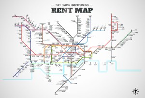 London rental map